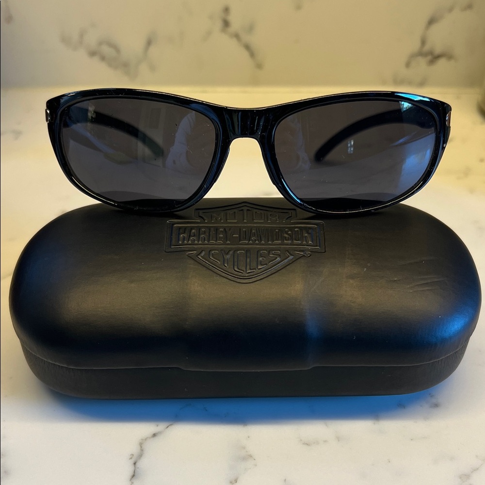 Harley-Davidson Glossy Black Sunglasses